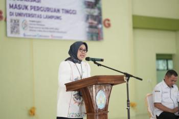 Unila Sosialisasikan Jalur Masuk Perguruan Tinggi kepada Siswa SMA